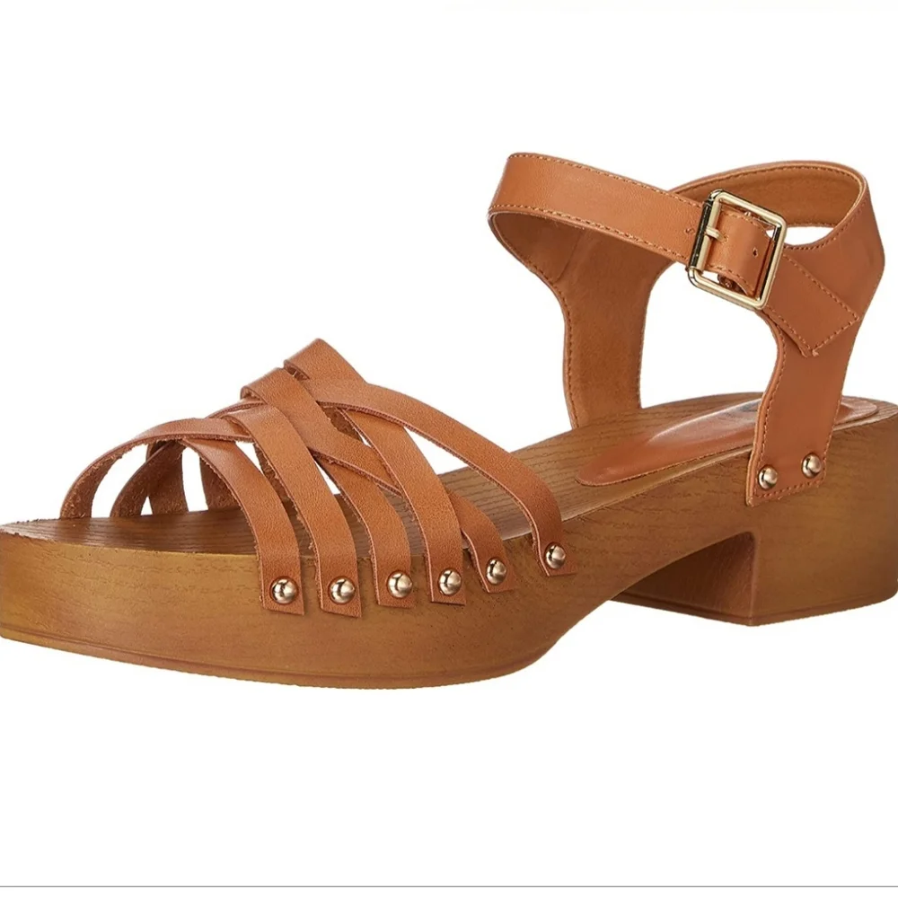 DIRTY LANDRY| Brown Sandal| NEW - Picture 1 of 5